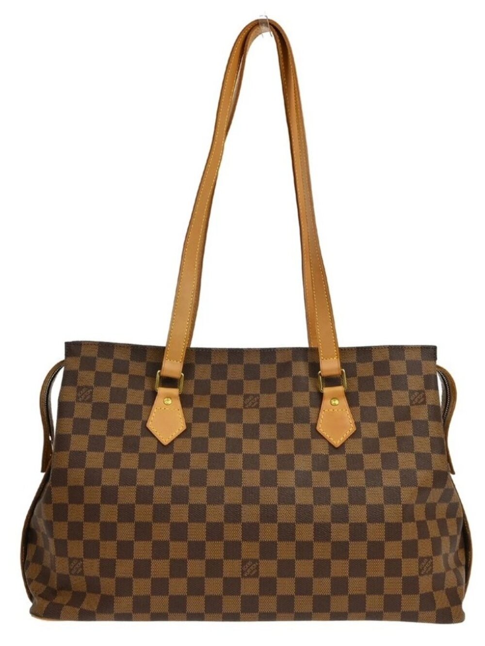 LOUIS VUITTON DAMIER COLOMBINE SHOULDER TOTE BAG